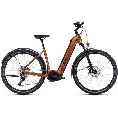 Bicicleta todocamino eléctrica CUBE NURIDE HYBRID EXC 625 ALLROAD WAVE Marrón 2023 0